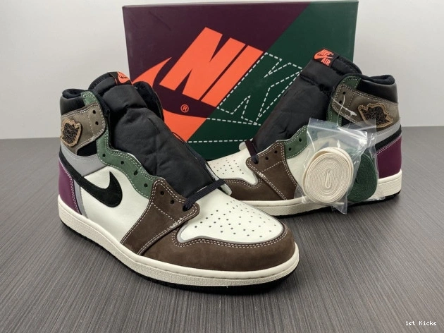 1st Kicks 1 Air OG Jordan Crafted Hand DH3097-001 High 0726